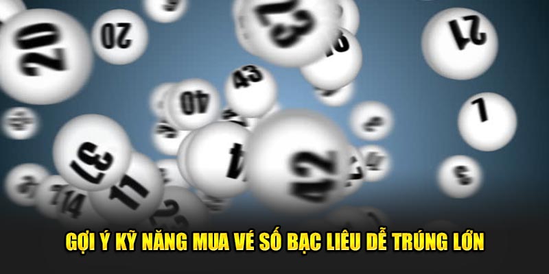 Gợi ý kỹ năng mua vé số Bạc Liêu dễ trúng lớn