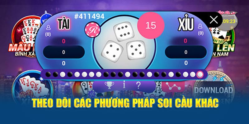 Theo dõi các phương pháp soi cầu khác